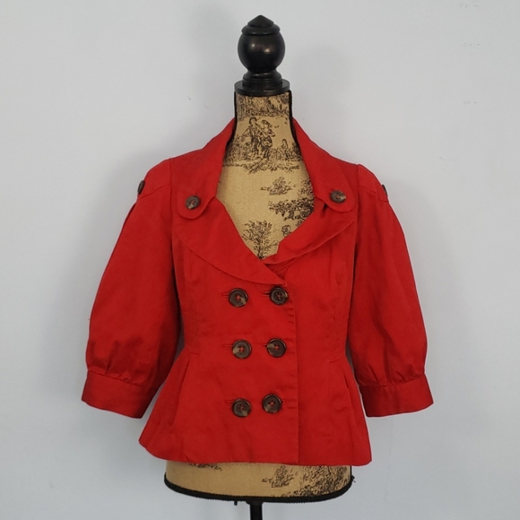 Anthropologie Jackets & Blazers - Anthropologie Floreat Jacket Pea Coat